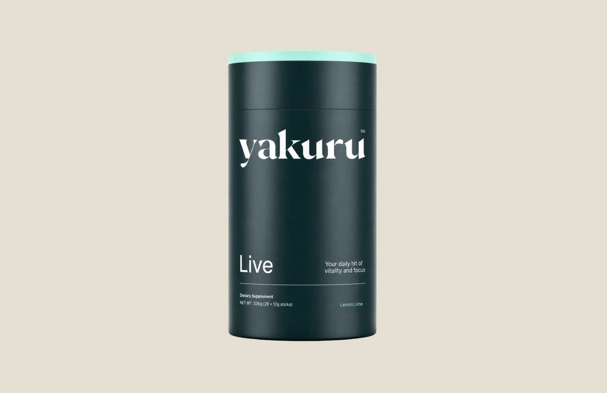 Yakuru Live supplement canister