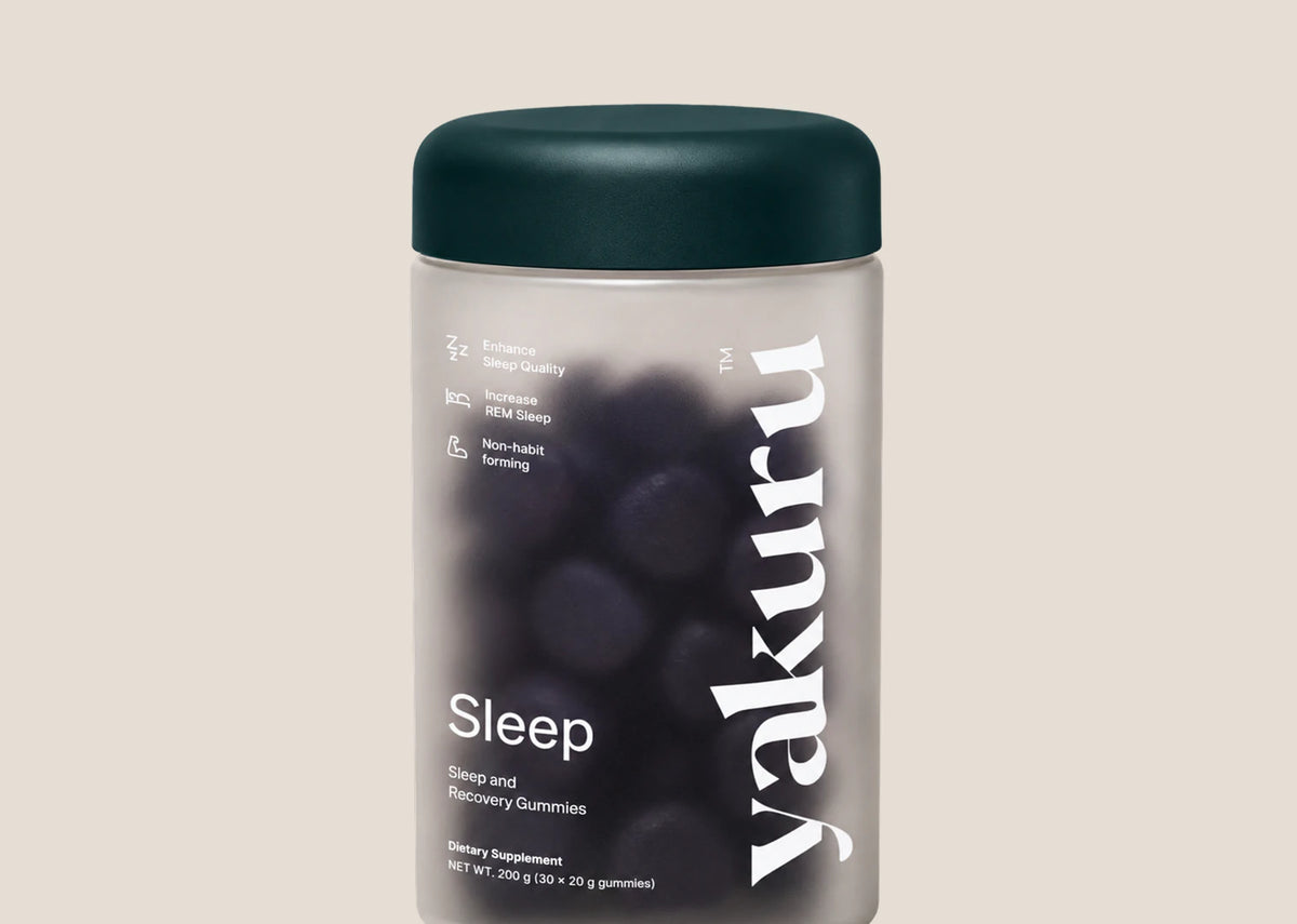 Yakuru Sleep Supplement jar